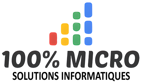 logo 2024 - 100% MICRO - réparation informatique Quimper